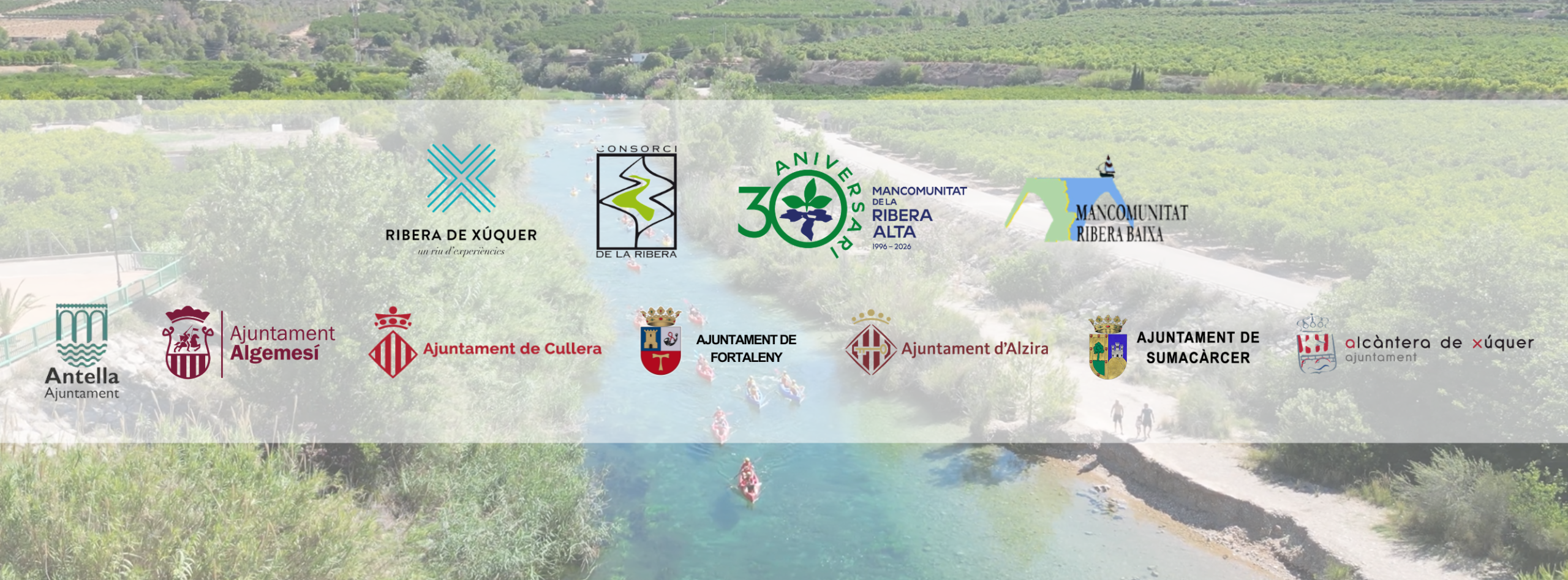 Banner logotips Descens Xúquer 2026